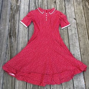 Vintage 60’s handmade dolly pinup dress